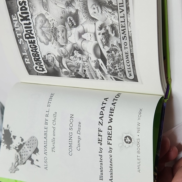 R.L. Stine Garbage Pail Kids -- Welcome to Smellville - Picture 6 of 6